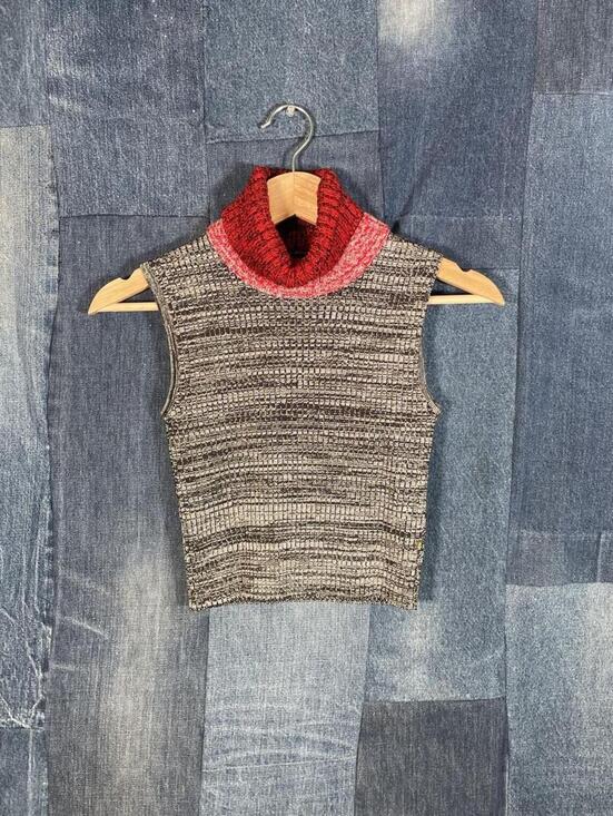 Louis Vuitton Tops - Louis Vuitton Knit Sleeveless Turtleneck Japan XS 12X25